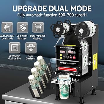 Illustrative example of auto sealing machine from Google Search