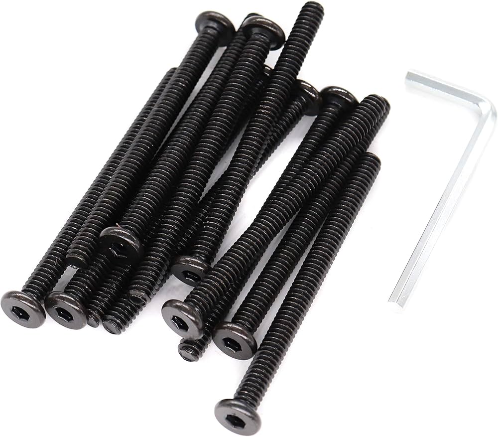 black furniture screws featured