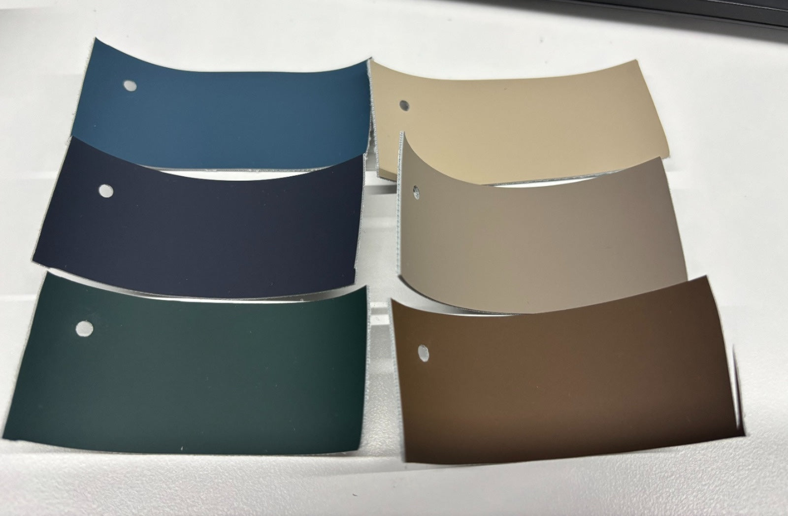 Illustrative example of breathable leatherette from Google Search