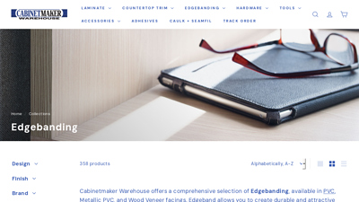 Edgebanding - Cabinetmaker Warehouse