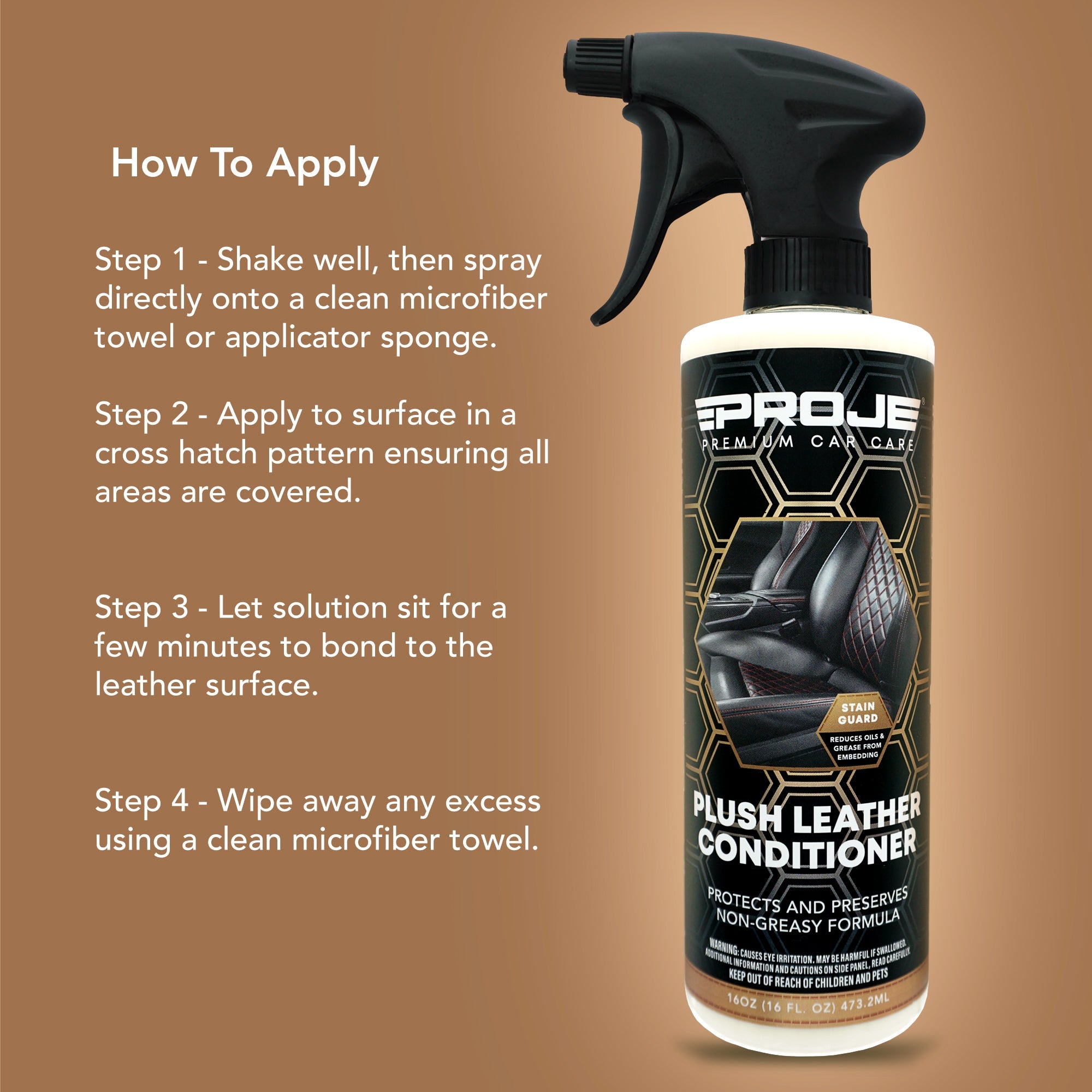 Illustrative example of can you buff leather conditioner with a microfiber cloth from Google Search