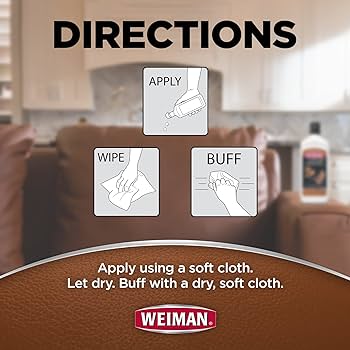 Illustrative example of can you buff leather conditioner with a microfiber cloth from Google Search