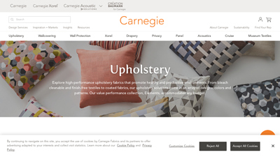 All Upholstery | Carnegie Fabrics