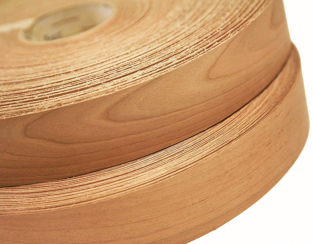 Illustrative example of cherry edge banding from Google Search