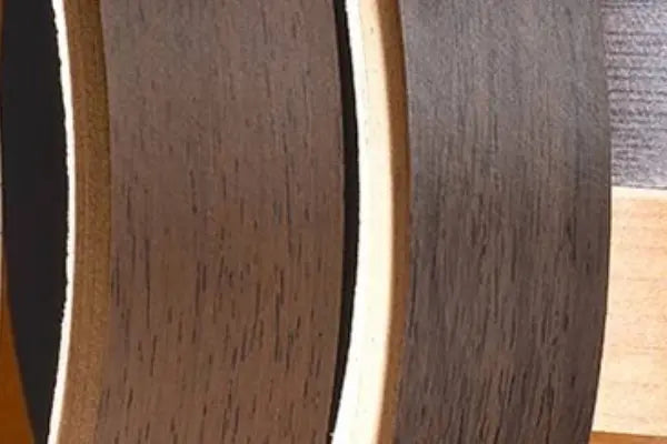 Illustrative example of edge banding laminate from Google Search