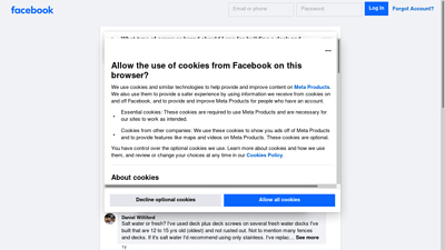 What type of screw or brand should I use for building a dock and ...