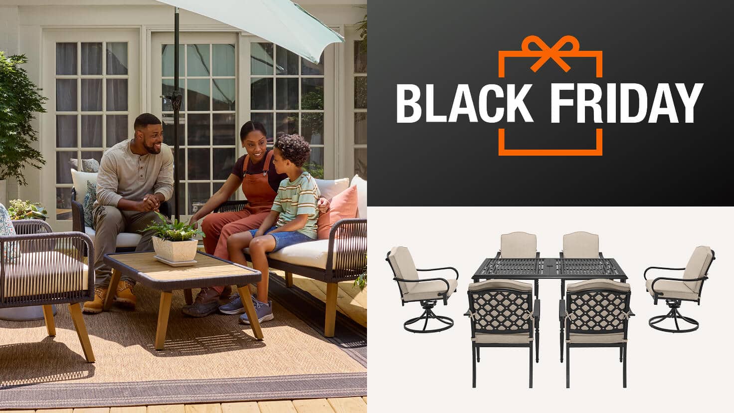 Illustrative example of hardware for outdoor furniture from Google Search