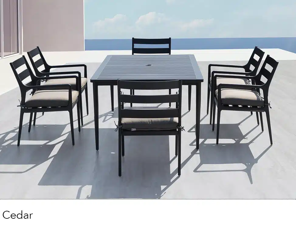 Illustrative example of hardware for outdoor furniture from Google Search