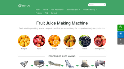 Outstanding juice making machine for juice production and making