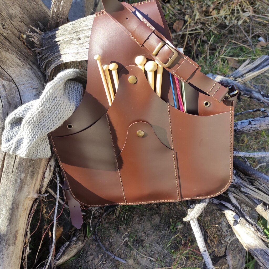 knit leather featured