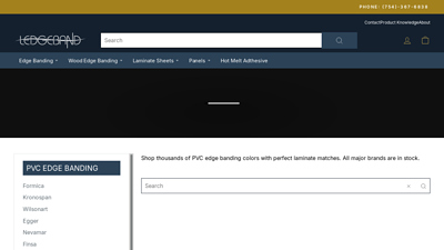 PVC Edge Banding - ledgeband