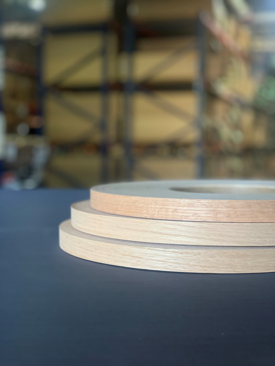 Illustrative example of oak edge banding from Google Search