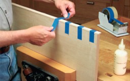 Illustrative example of real wood edge banding from Google Search