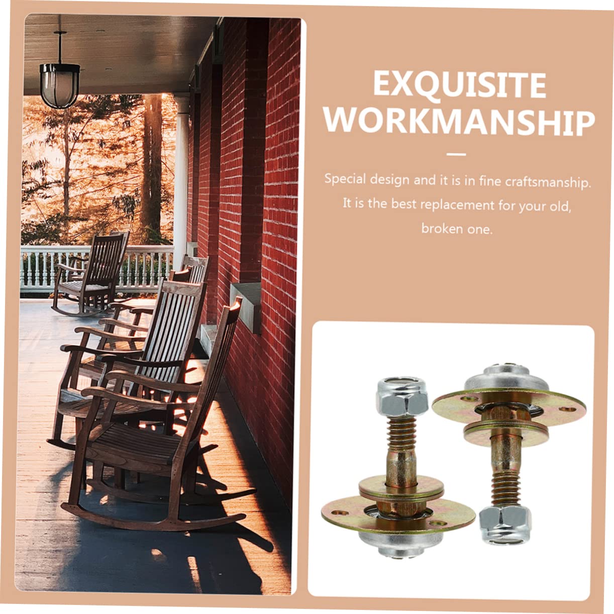 Illustrative example of rocker chair parts from Google Search