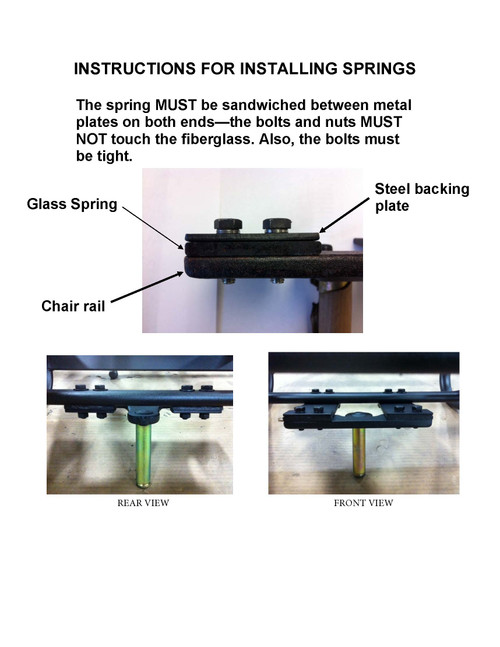 Illustrative example of rocker chair parts from Google Search