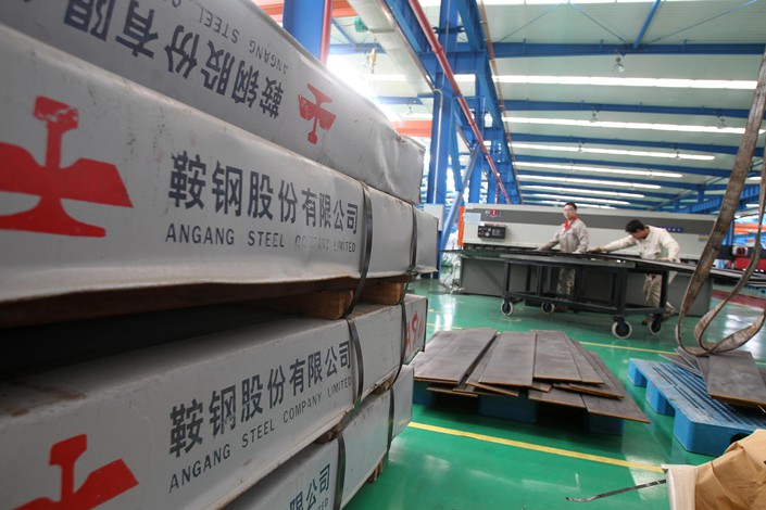 angang steel company china