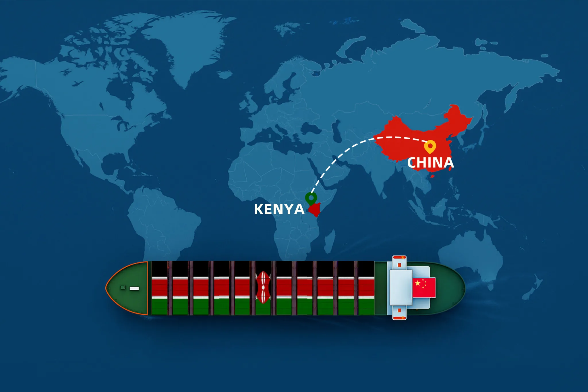 best shipping companies from china to kenya