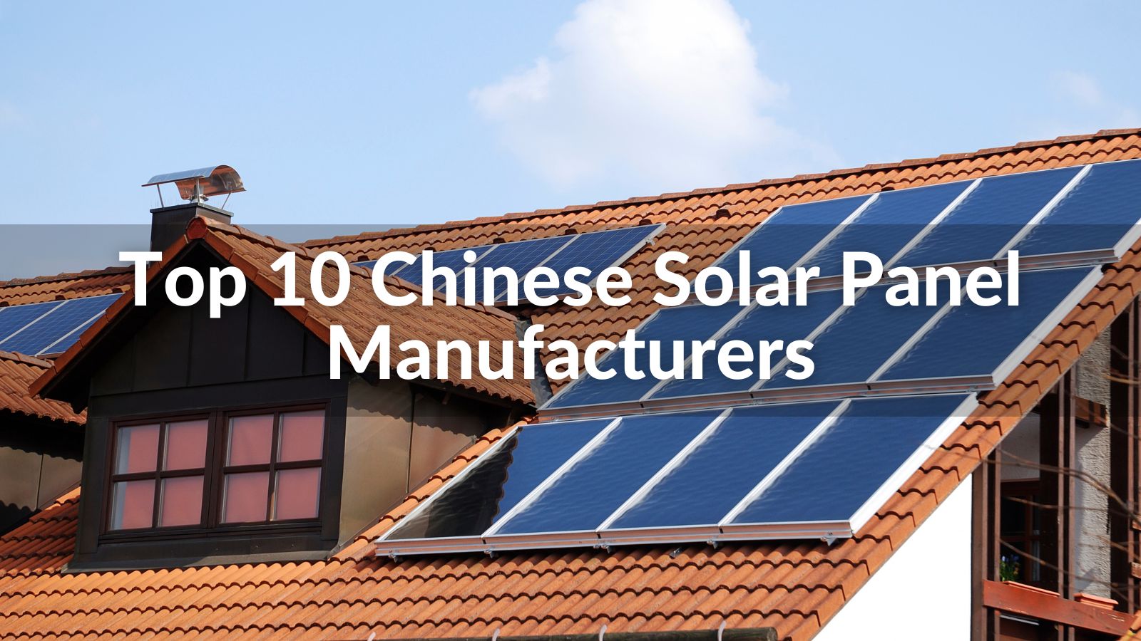 best solar panel company in china
