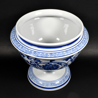 bombay company blue and white china