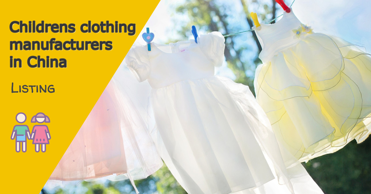 childrens wholesale clothing china China Factory