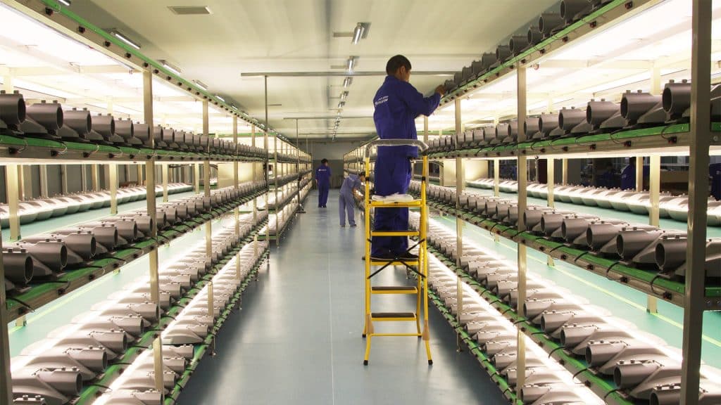 china 3-side luminous casting lamp company