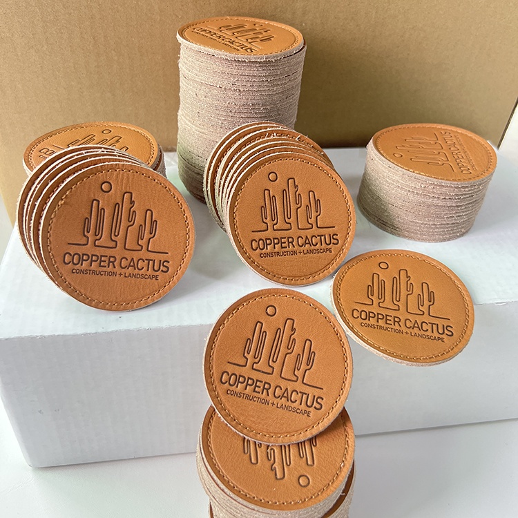 china 3d suede leather patches company