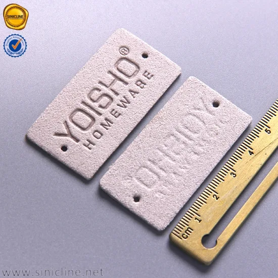 china 3d suede leather patches company