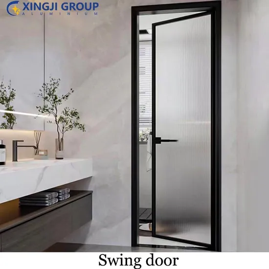 china aluminum alloy swing door wholesale
