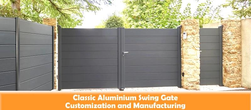 china aluminum driveway gates wholesale China Factory