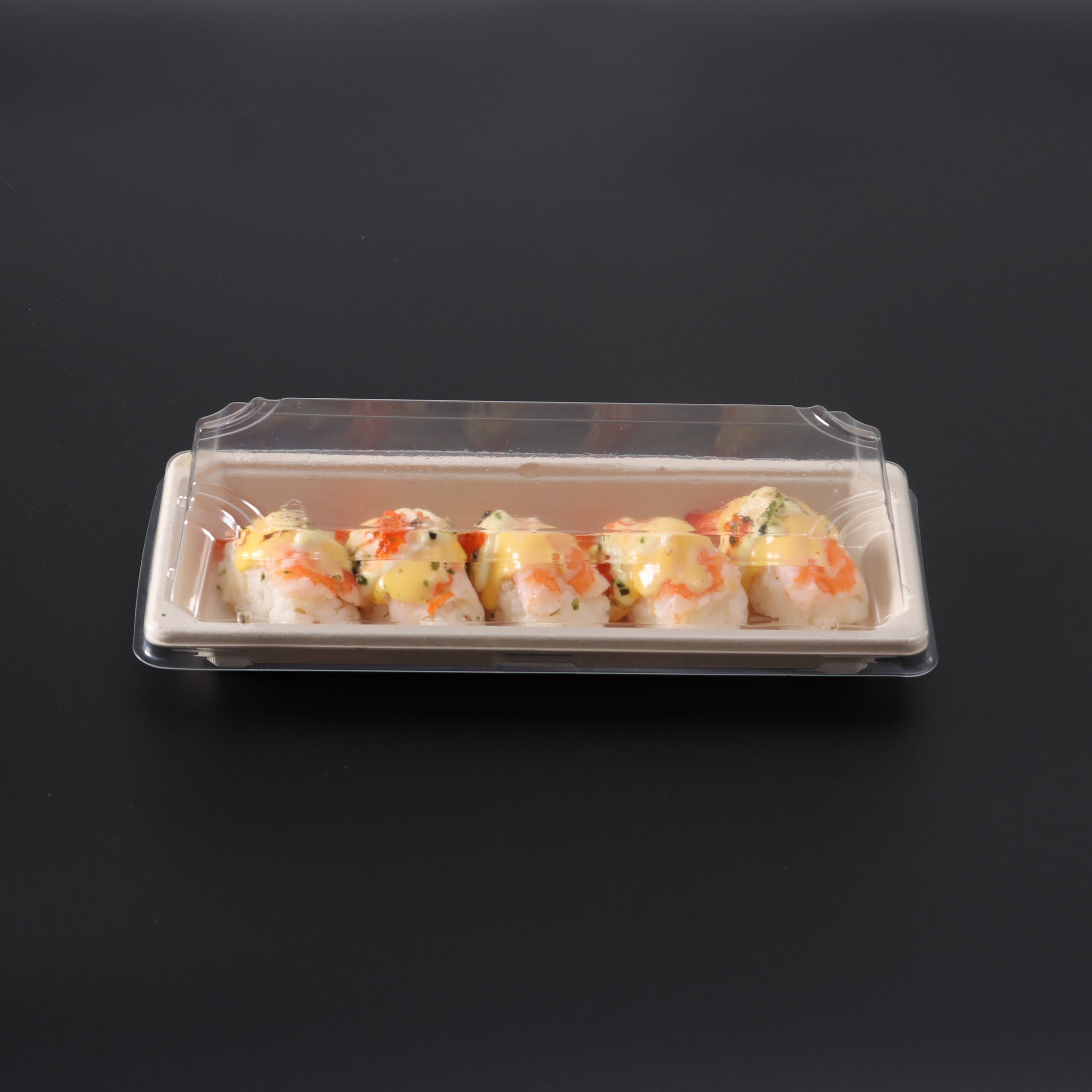 china bagasse pulp sushi box wholesale