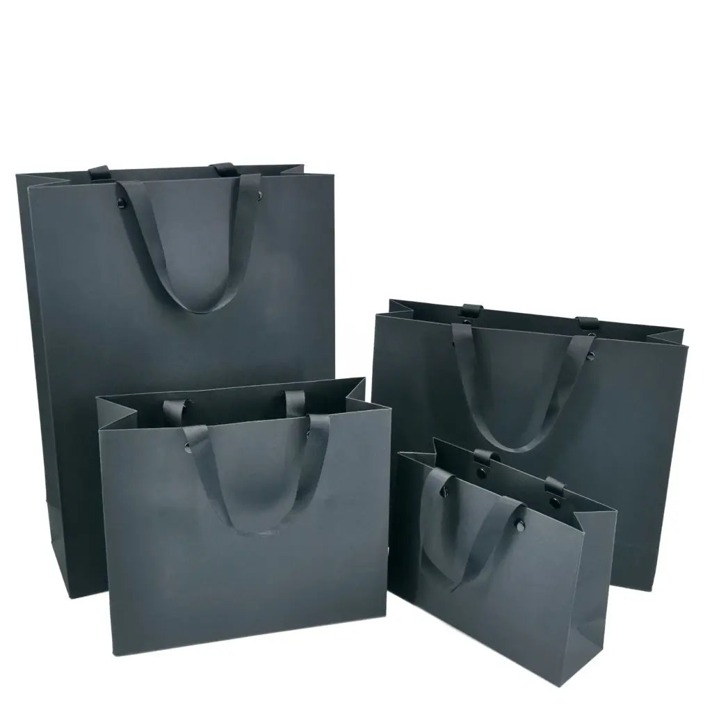 china black paper carrier bags wholesale China Factory