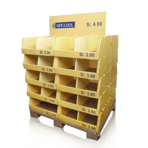 china cardboard pallet displays rack wholesalers
