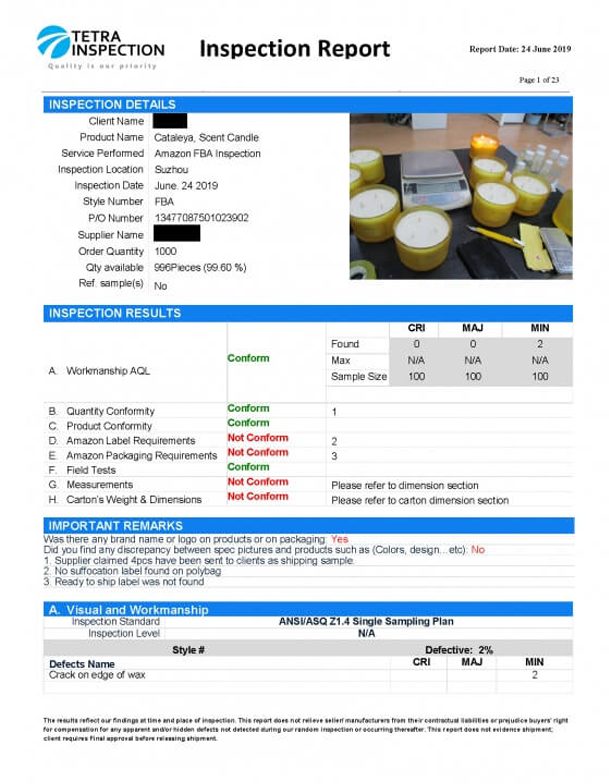china certification inspection company