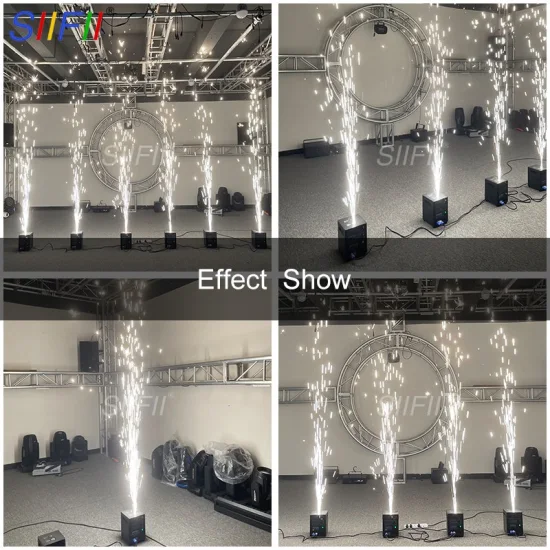 china cold sparkler machine wholesale