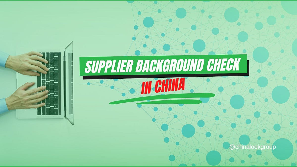 china company background check
