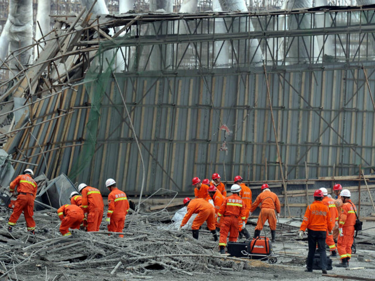 china construction company collapse