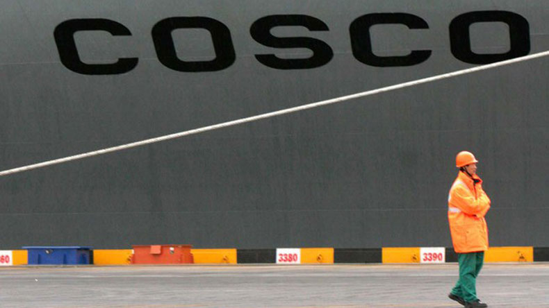 china cosco us military company designation