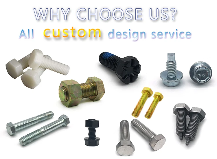 china custom metric bolts wholesale China Factory