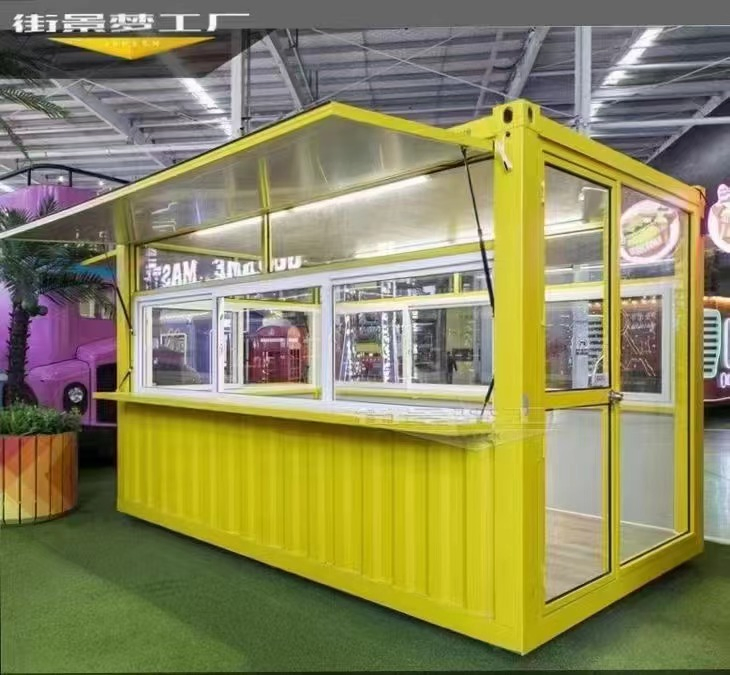 china custom wholesale prefab outdoor kiosk house