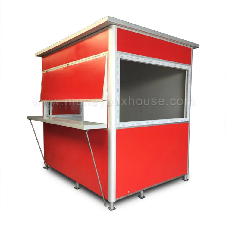 china custom wholesale prefab outdoor kiosk house