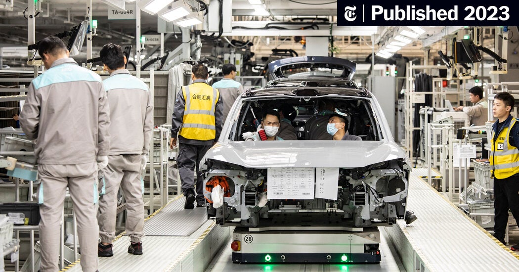 china ev car company