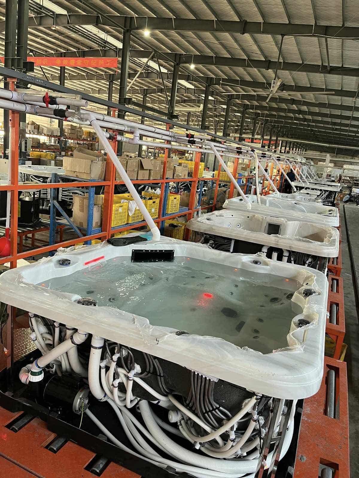 china five people hot tub company