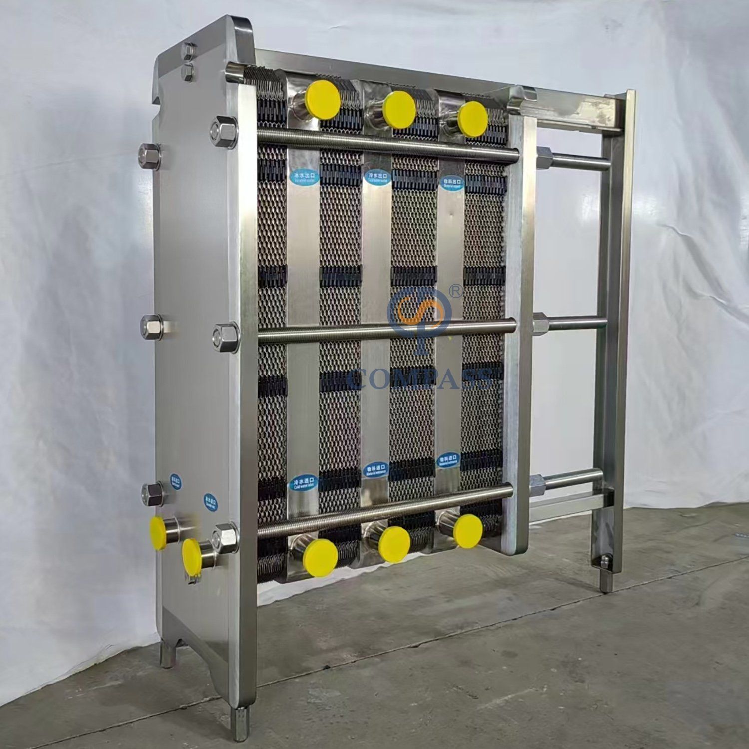 china heat recovery water cooling plate wholesalers