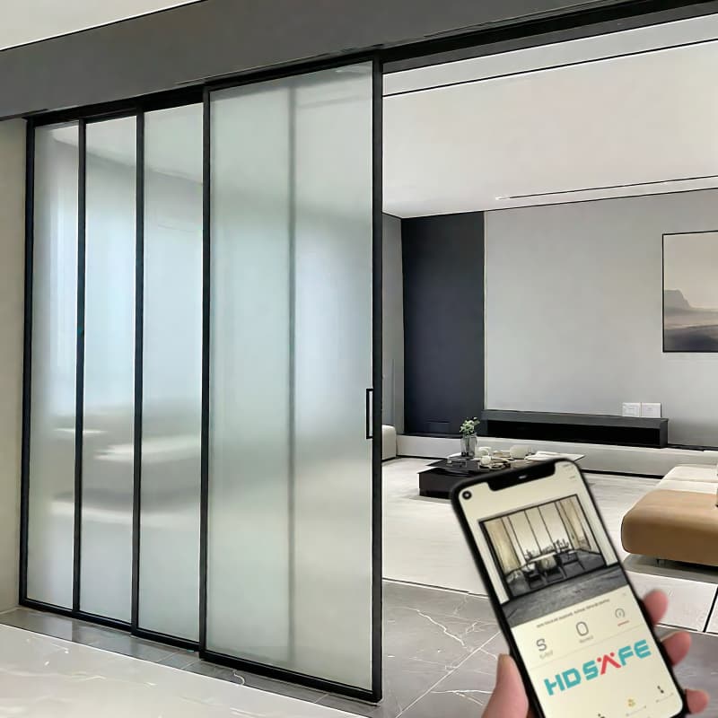 china hidden frame glass door wholesale