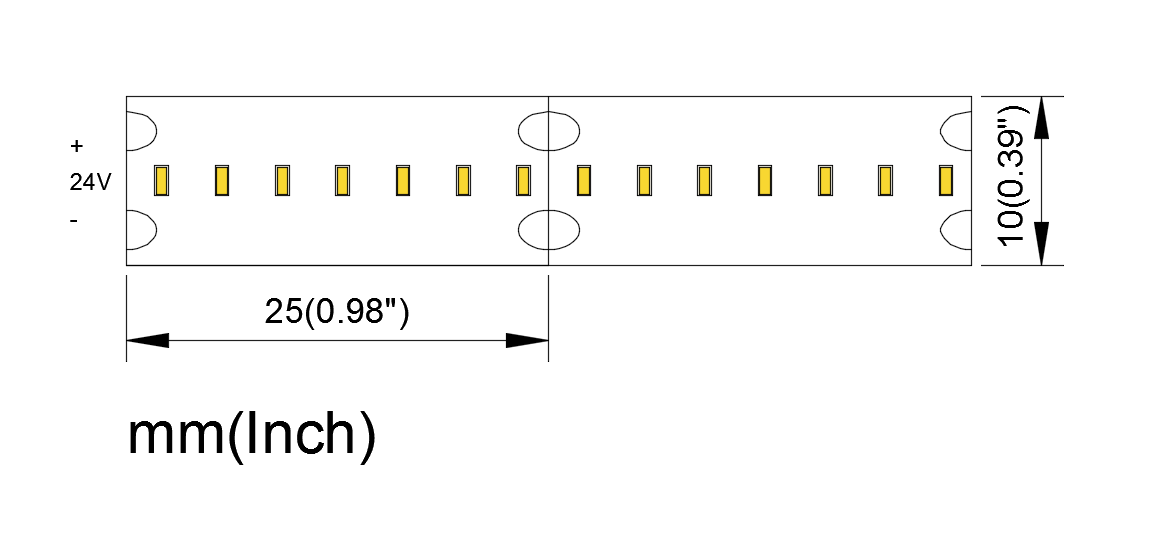 china high density 280led led strip company