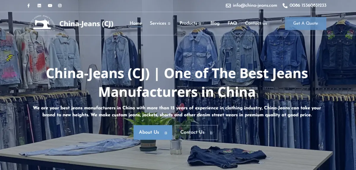 china jeans wholesale price