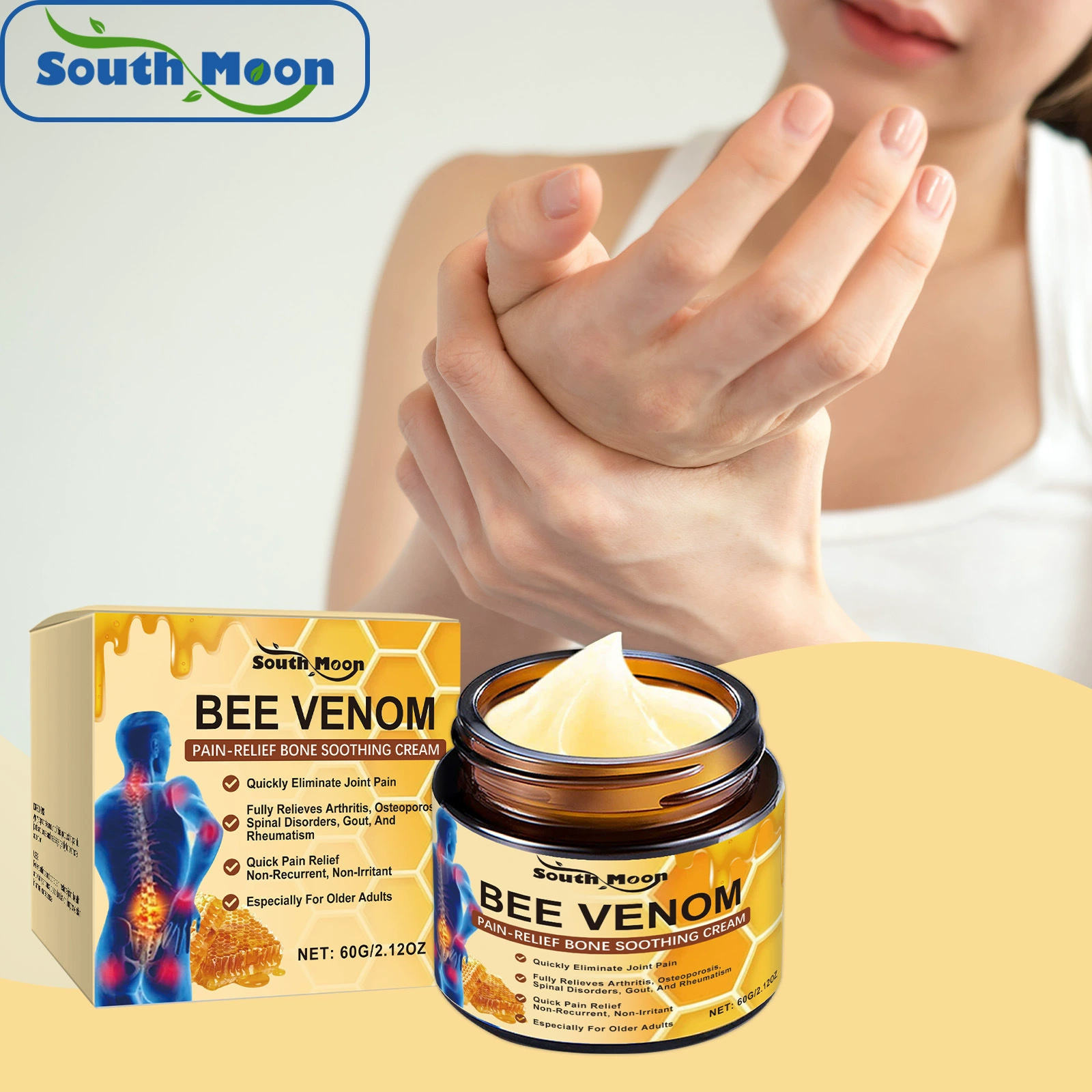 china knee pain synovium moon plate ointment customized wholesale