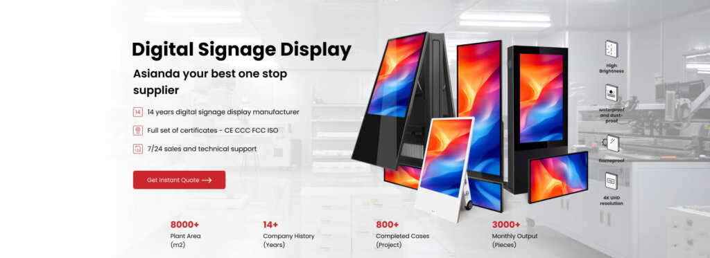 china lcd signage for grocery store company China Factory