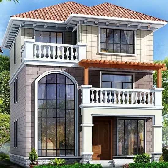 china light steel villa house company