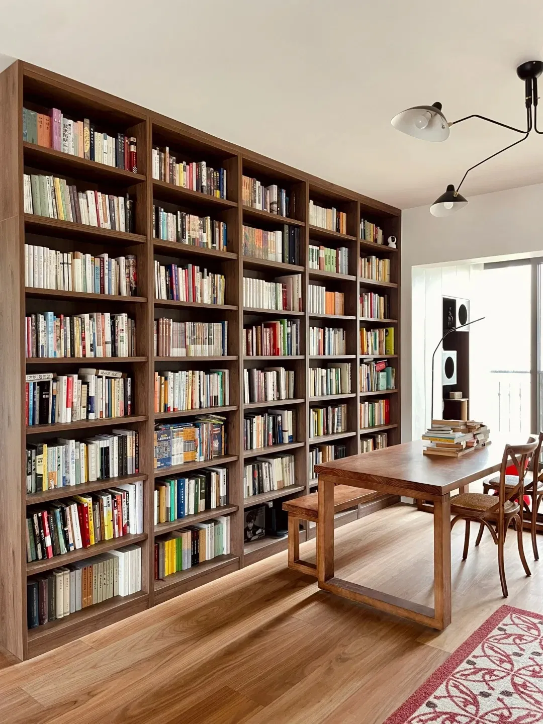 china light walnut bookshelf wholesalers